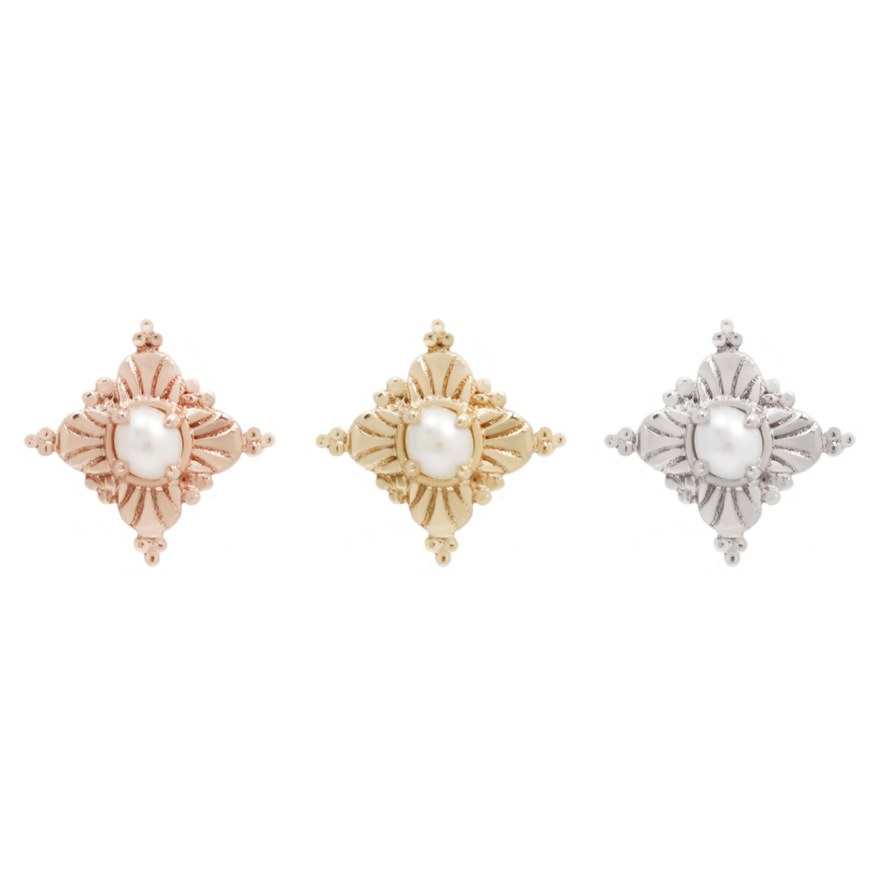 Buddha Jewelry - Antoinette - Perle