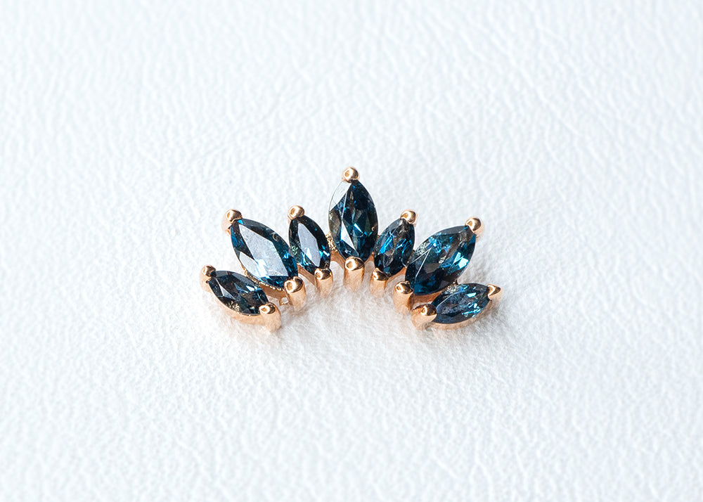 BVLA - Athena - London Blue Topaz