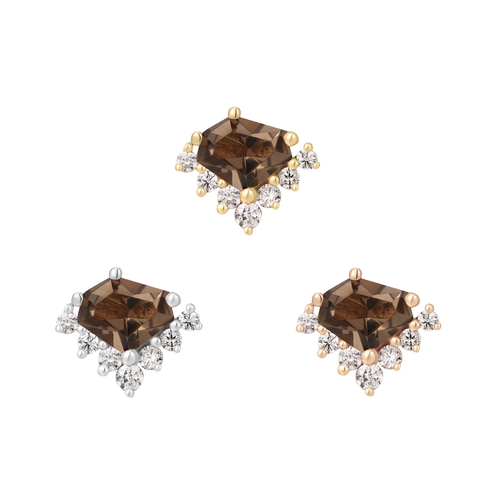 Buddha Jewelry - Bones + Honey - Smokey Quartz