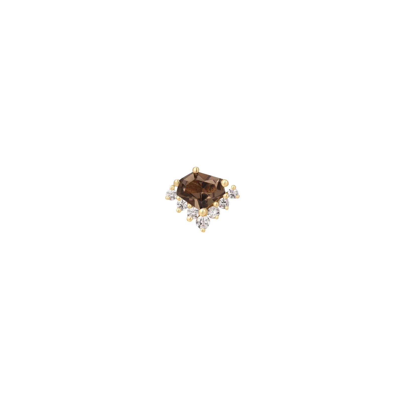 Buddha Jewelry - Bones + Honey - Smokey Quartz-thumbmail-3