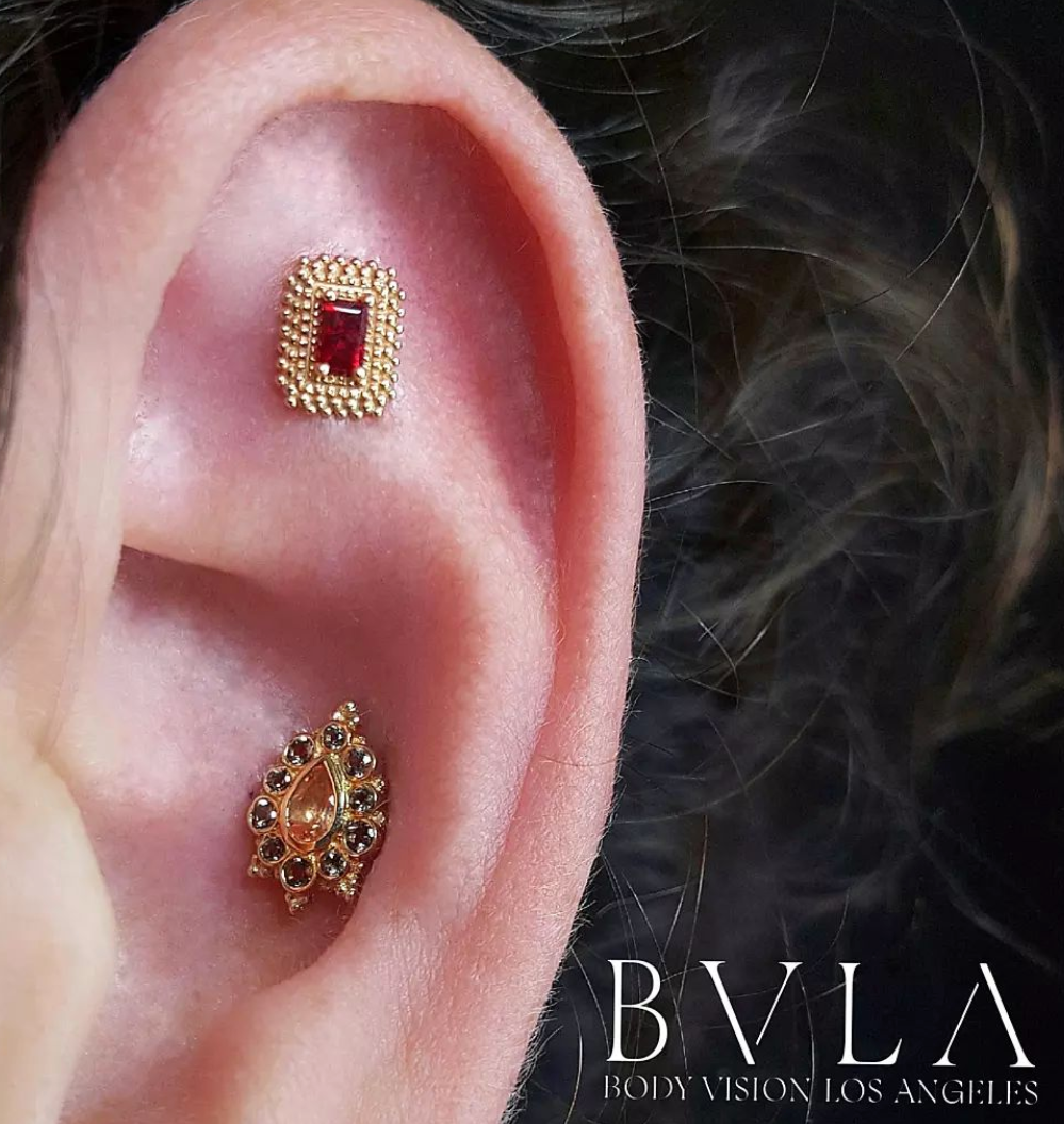 BVLA - Mini Lucy - Smokey Quartz / Diamond / Oregon Sunstone-thumbmail-2