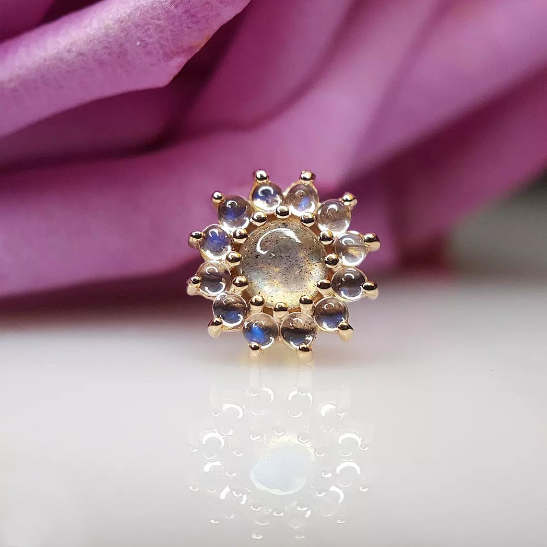 BVLA - The Rose - Rainbow Moonstone / Labradorite-thumbmail-2