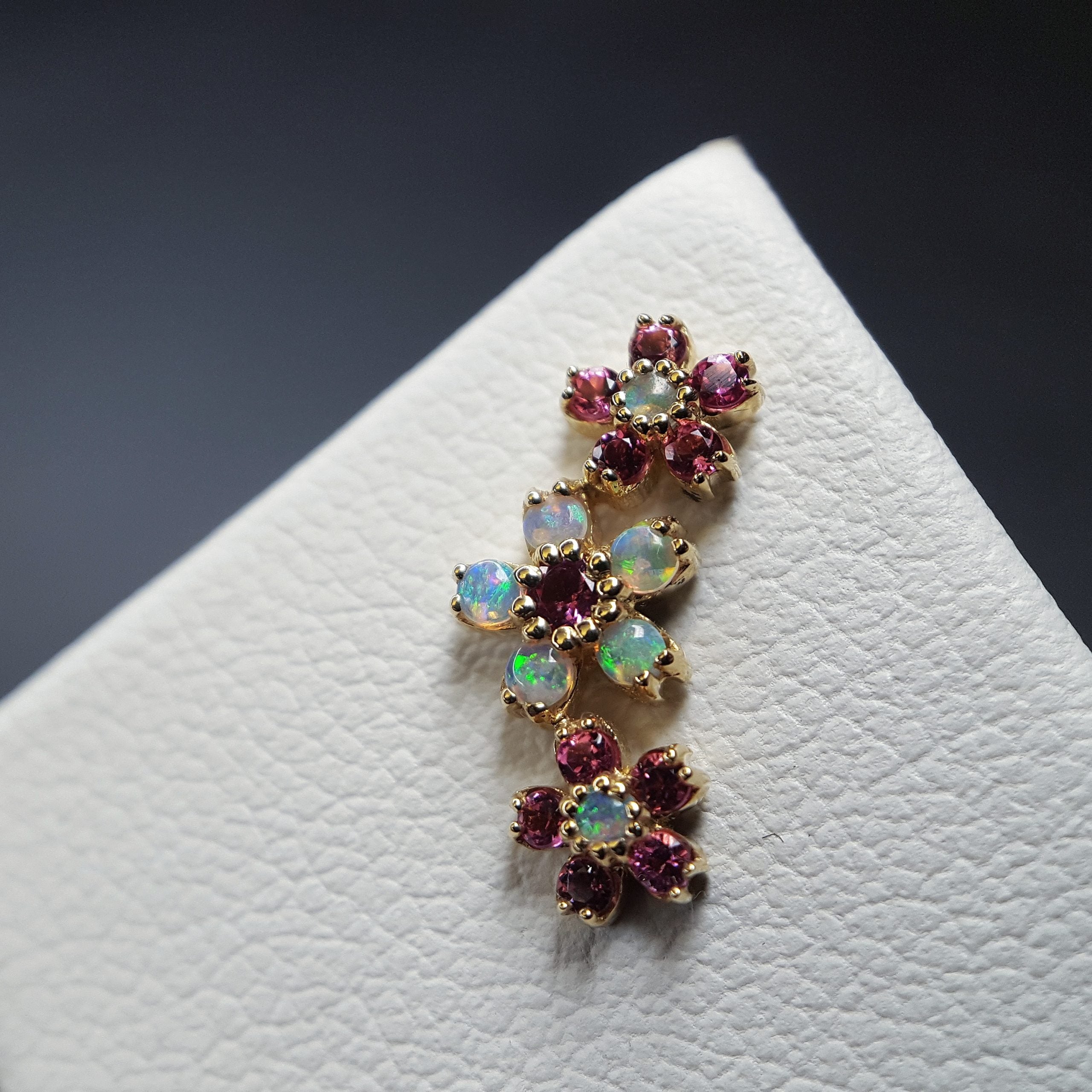 BVLA - Cherry Blossom - Opal  / Pink Tourmaline-thumbmail-2