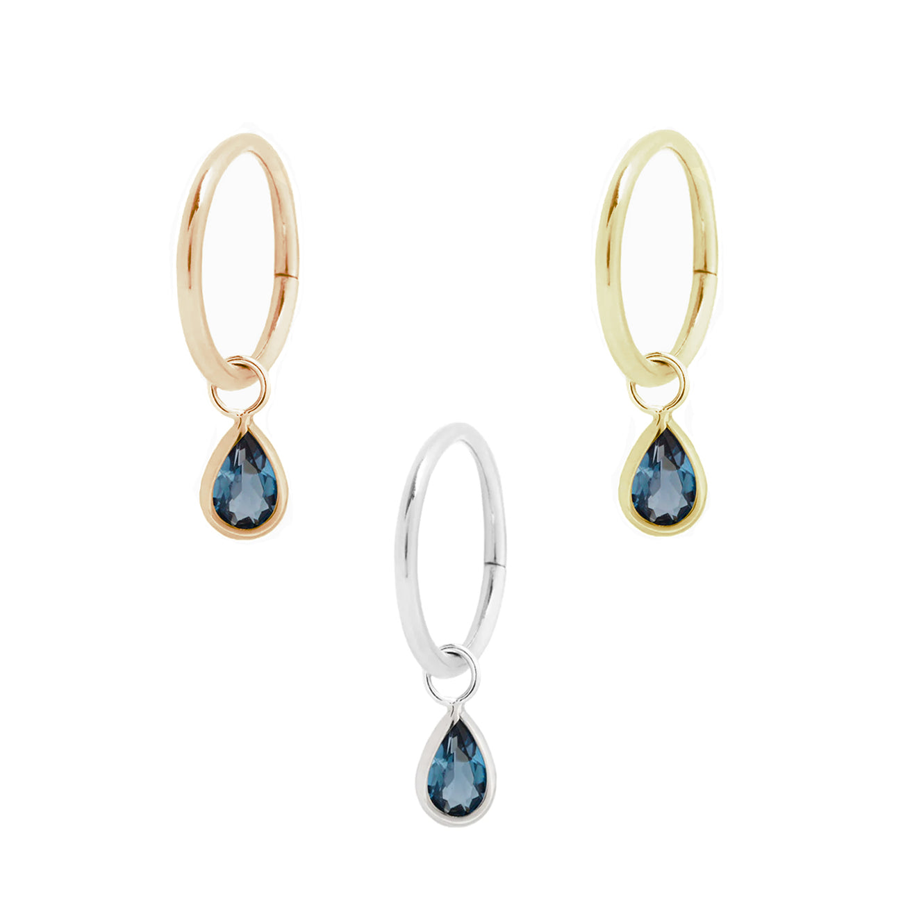 Buddha Jewelry - Charm - Concorde London Blue Topaz