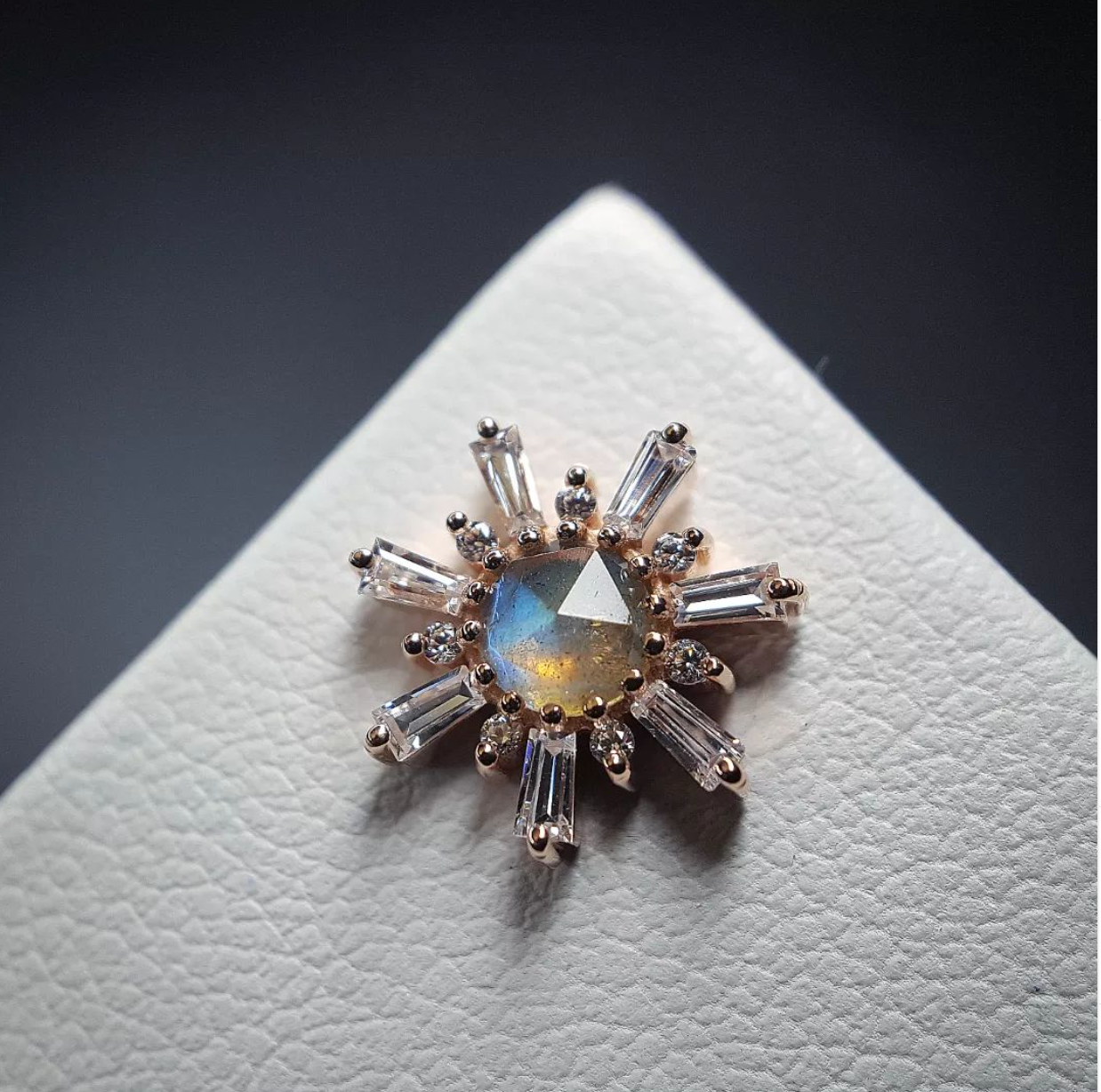 BVLA - Elaine - Cz / Labradorite