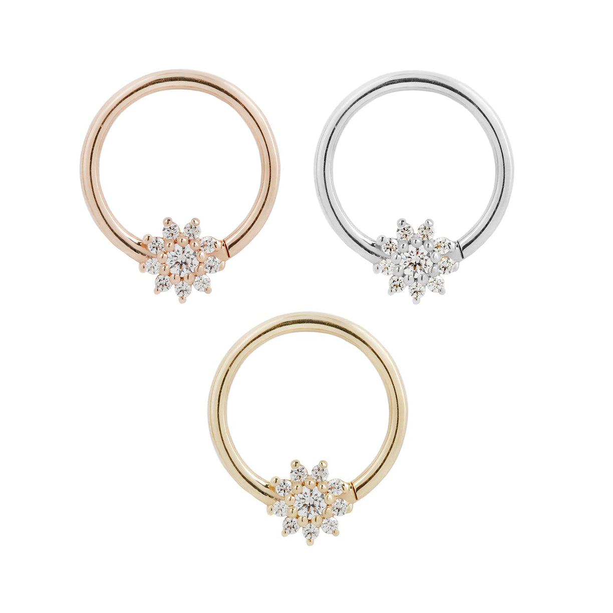 Buddha Jewelry - Eloise Seam ring - Cz