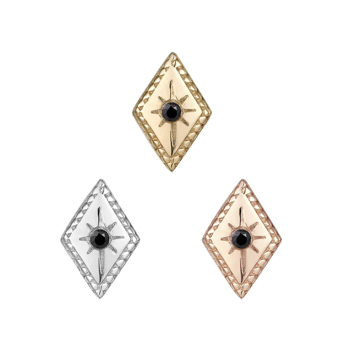 Buddha Jewelry - Etoile - Diamant Noir