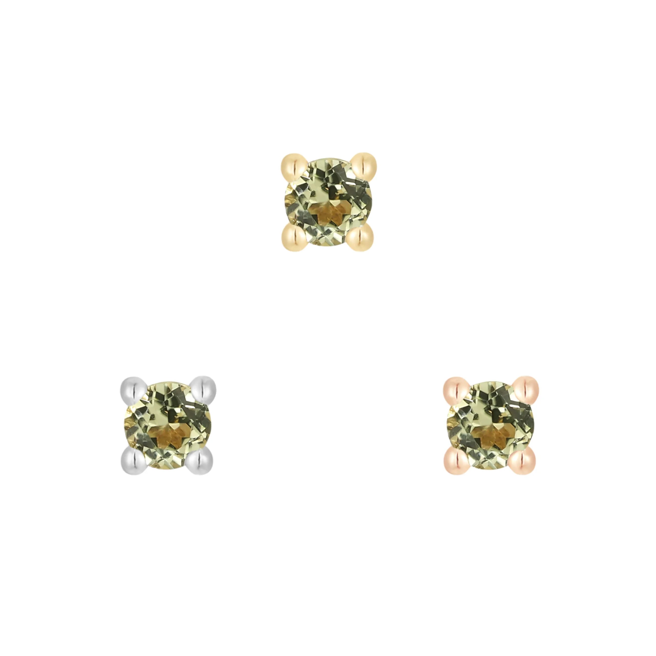 Buddha Jewelry - Prong Peridot