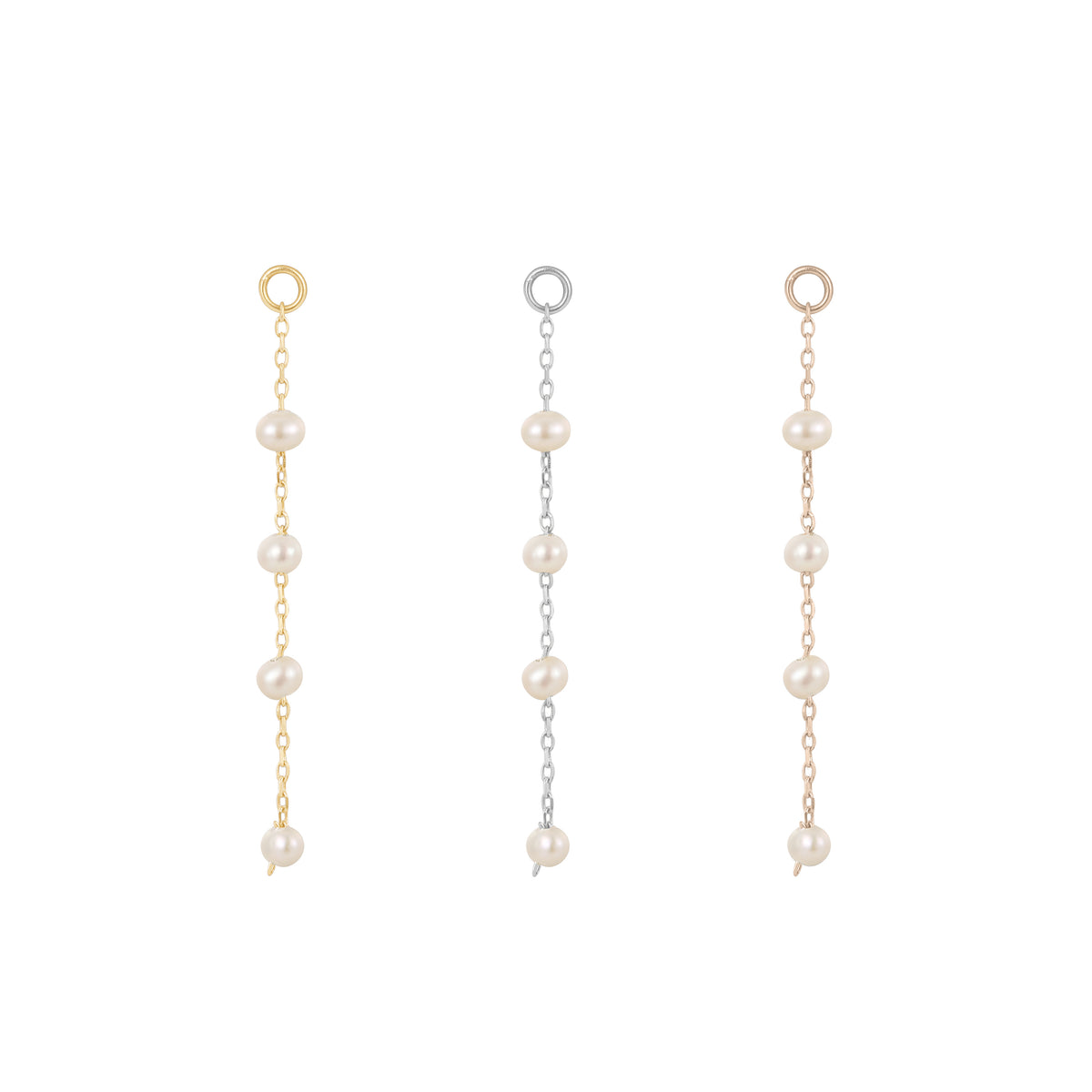 Buddha Jewelry - 4 beads Pearl Charm
