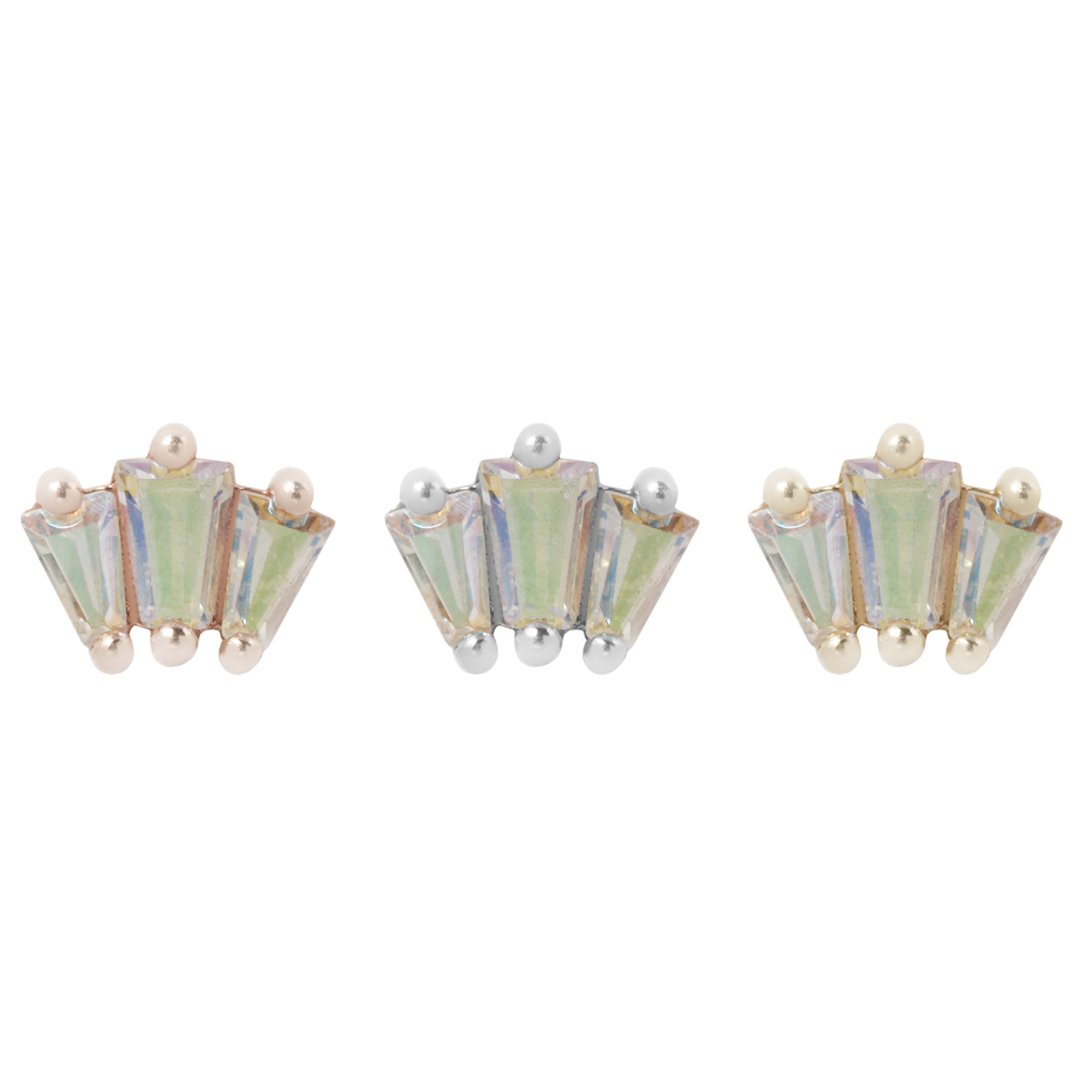 Buddha Jewelry - Gemma Trio - Mercury Mist