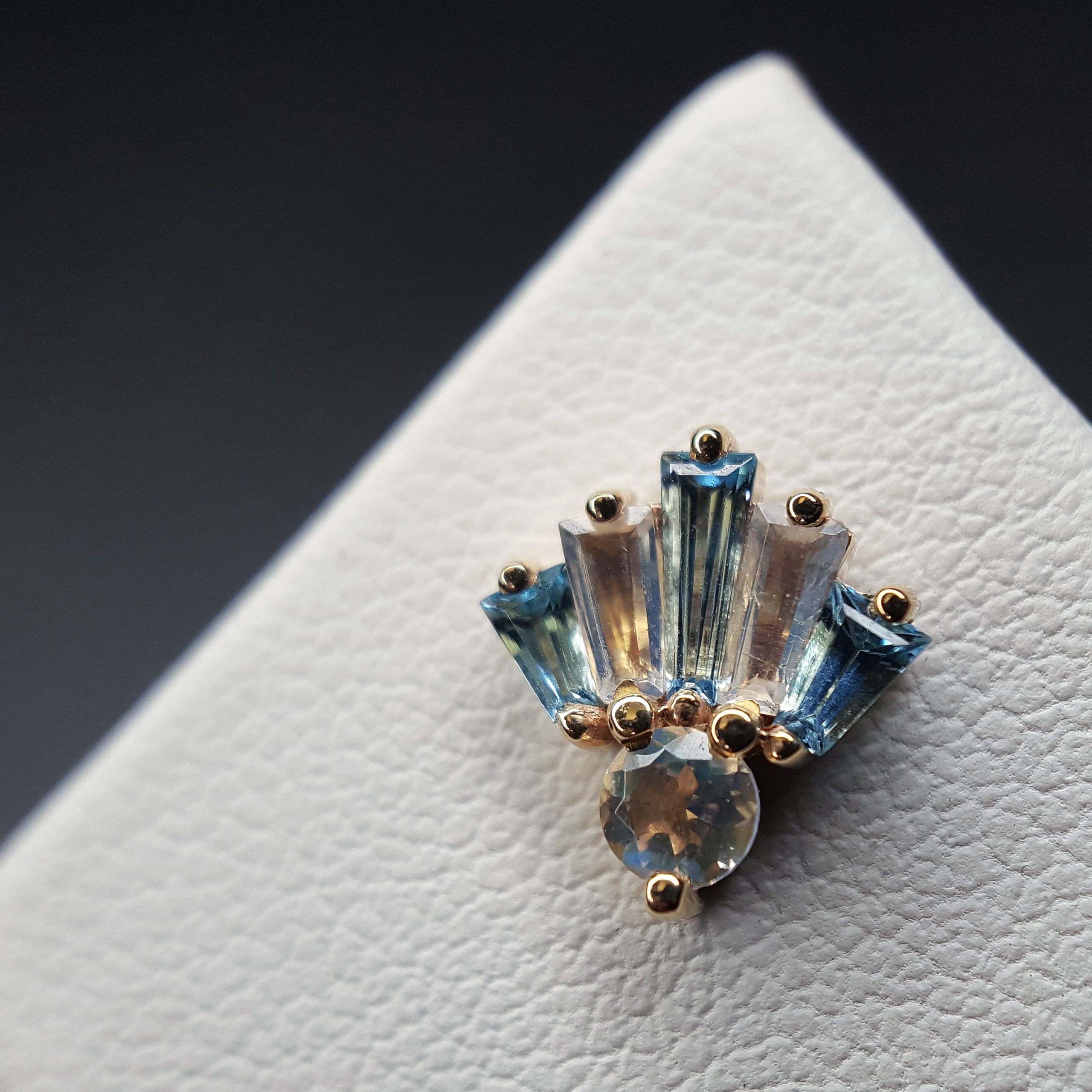 BVLA - Love Drunk - Swiss Blue Topaz / Rainbow Moonstone-thumbmail-2