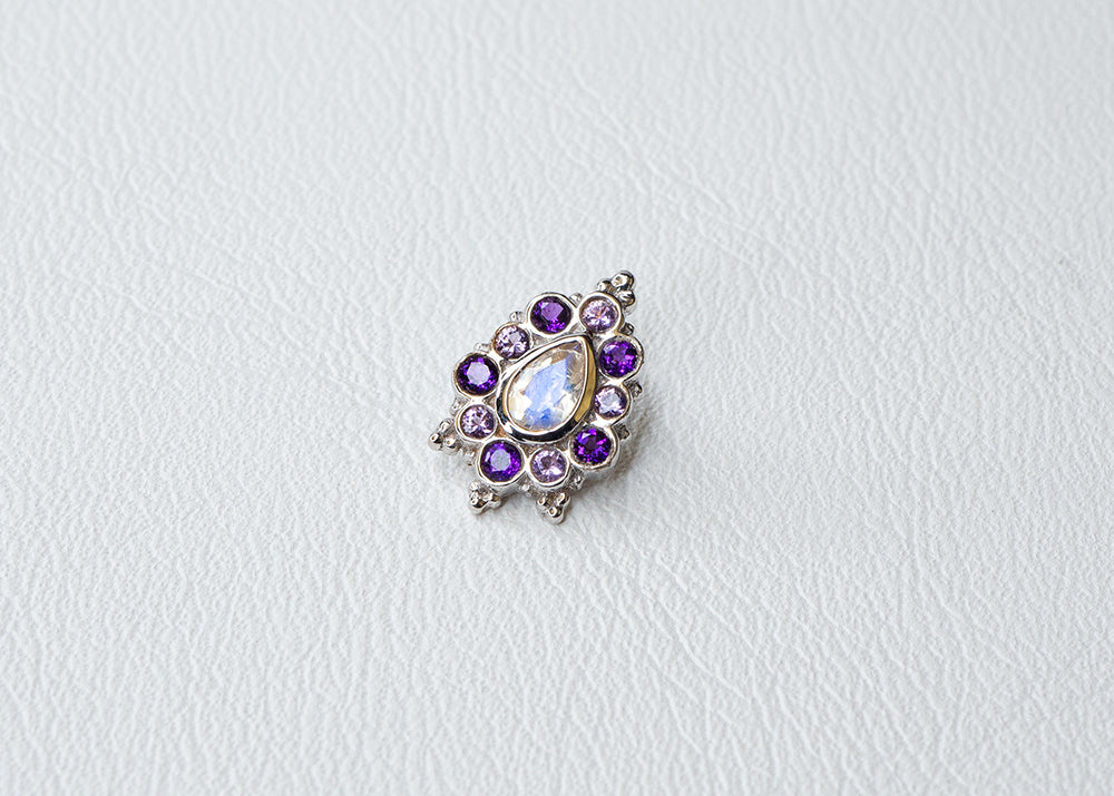 BVLA - Mini Lucy - Amethyst / Rainbow Moonstone