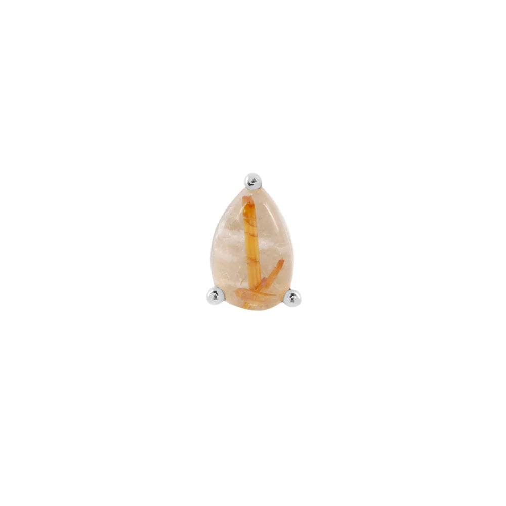 Buddha Jewelry - Rutilated Quartz Pear-thumbmail-2