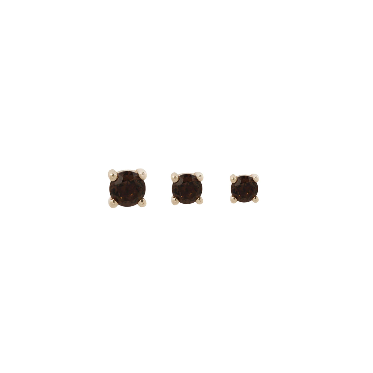 Buddha Jewelry - Prong - Smokey Quartz