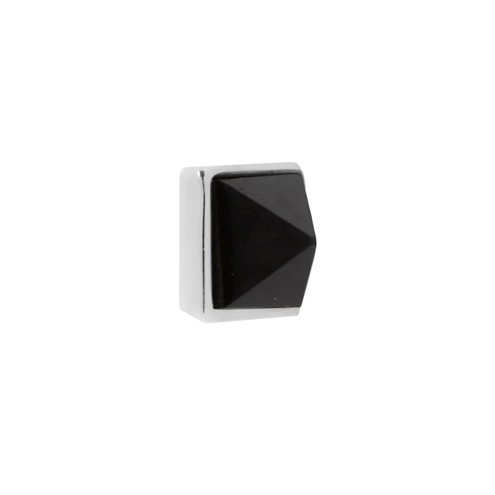 Buddha Jewelry - Pyramid Bezel Reverse Set - Black Spinel-thumbmail-3