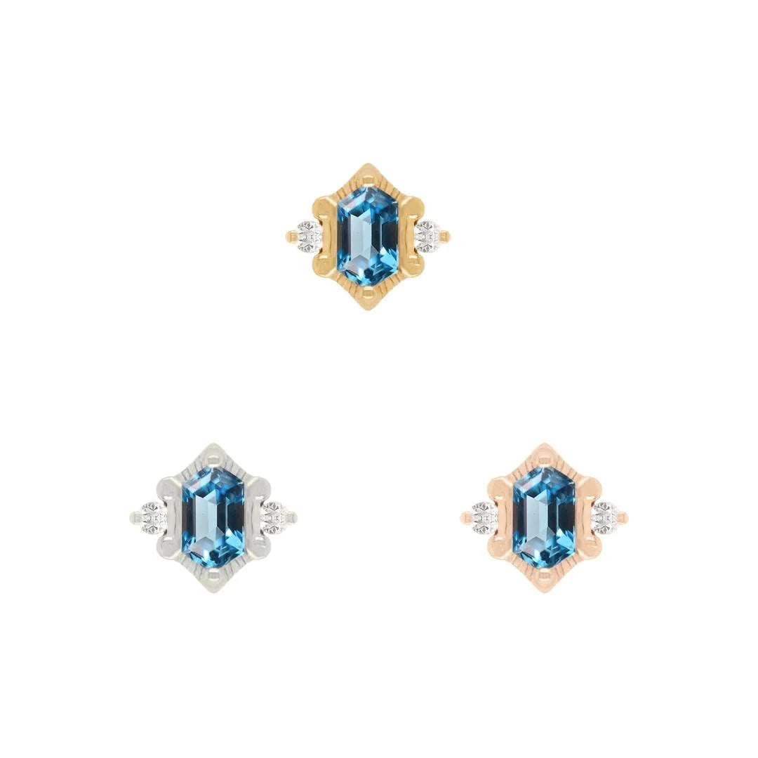 Buddha Jewelry - Reyna - Topaze London Blue-thumbmail-1