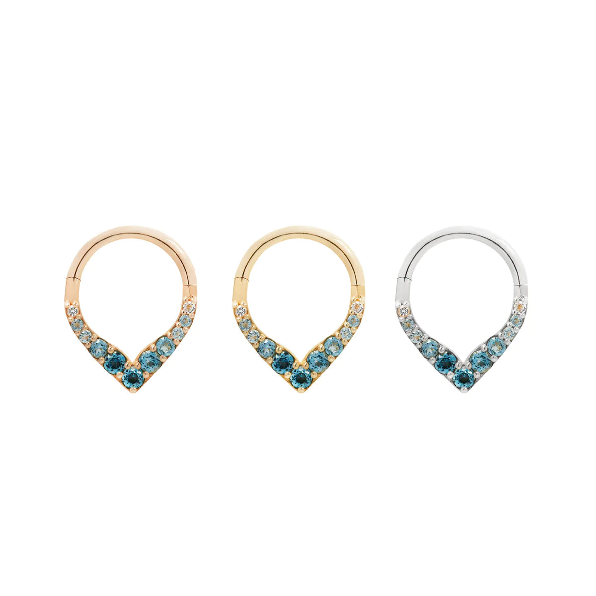 Buddha Jewelry - Rise + Shine - Blue Topaze