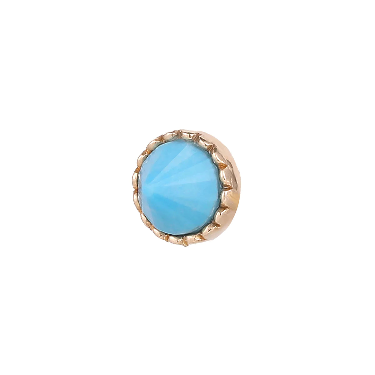 Buddha Jewelry - Round Accent Bezel Reverse Set - Turquoise-thumbmail-5