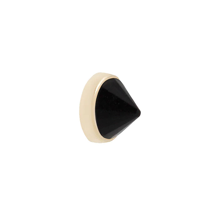 Buddha Jewelry - Round Bezel Reverse Set - Black Agate-thumbmail-4