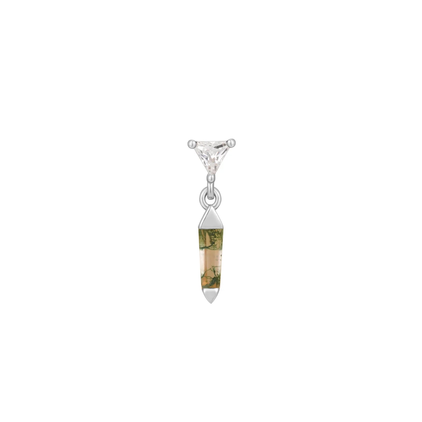 Buddha Jewelry - Savvy - Moss Agate + Cz-thumbmail-2