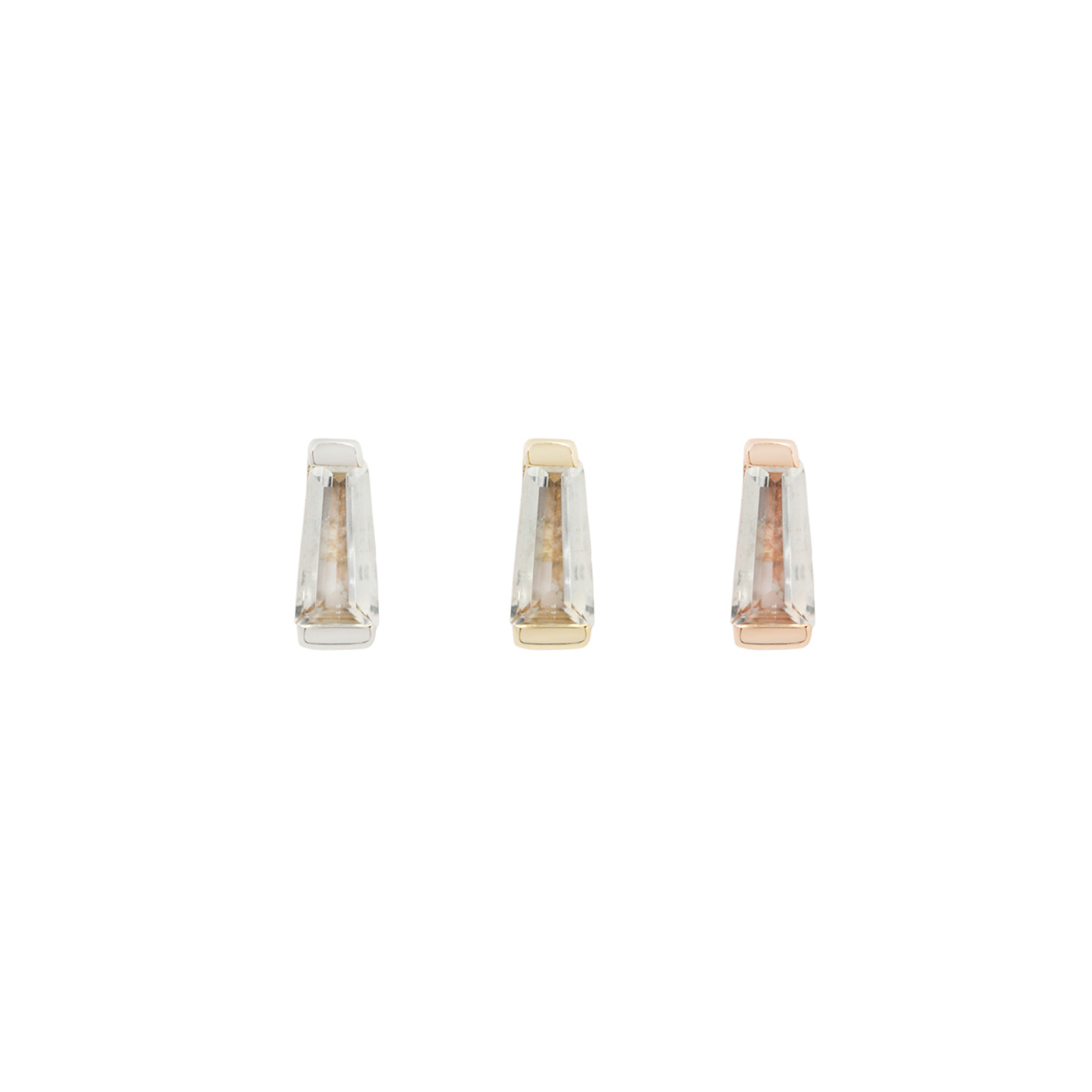 Buddha Jewelry - Tapered Baguette - CZ