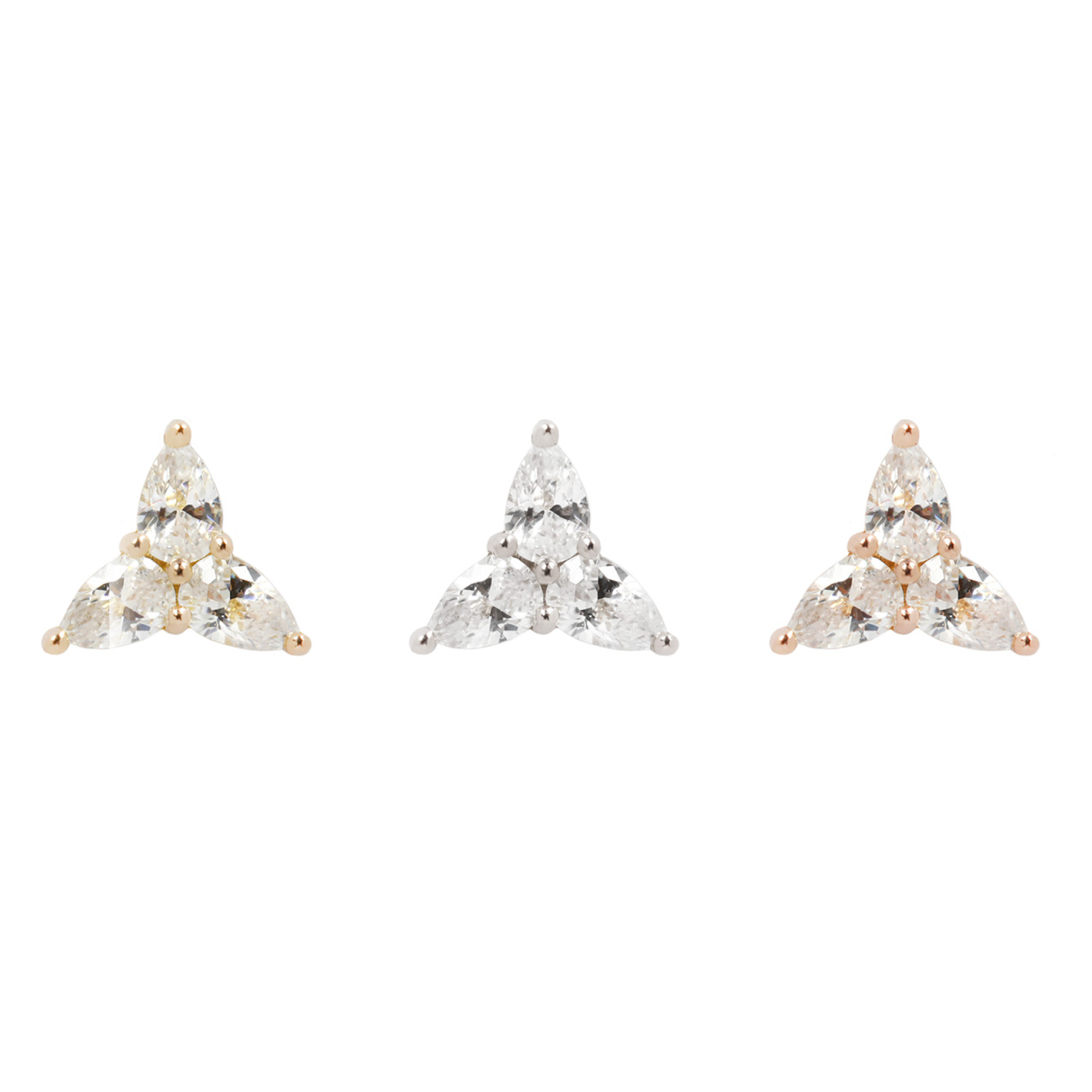 Buddha Jewelry - 3 Little Pears - CZ