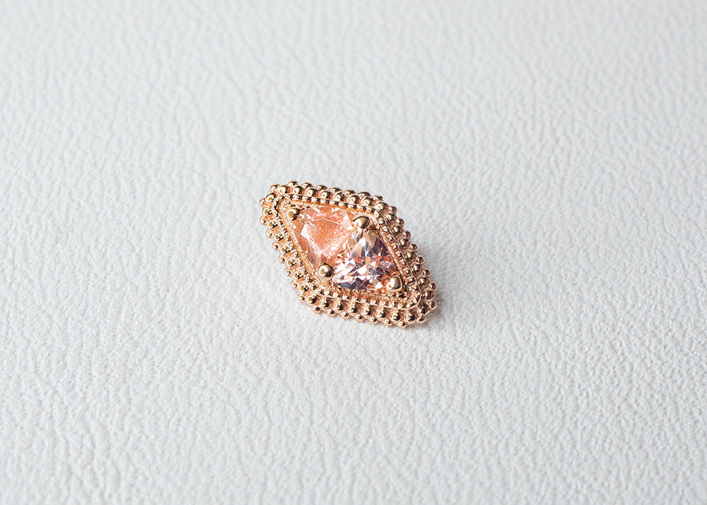 BVLA - Afghan Double Trillion - Oregon Sunstone / Champagne Sapphire