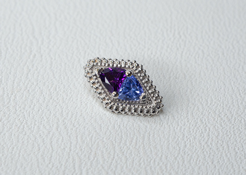 BVLA - Afghan Double Trillion - Amethyst / Tanzanite