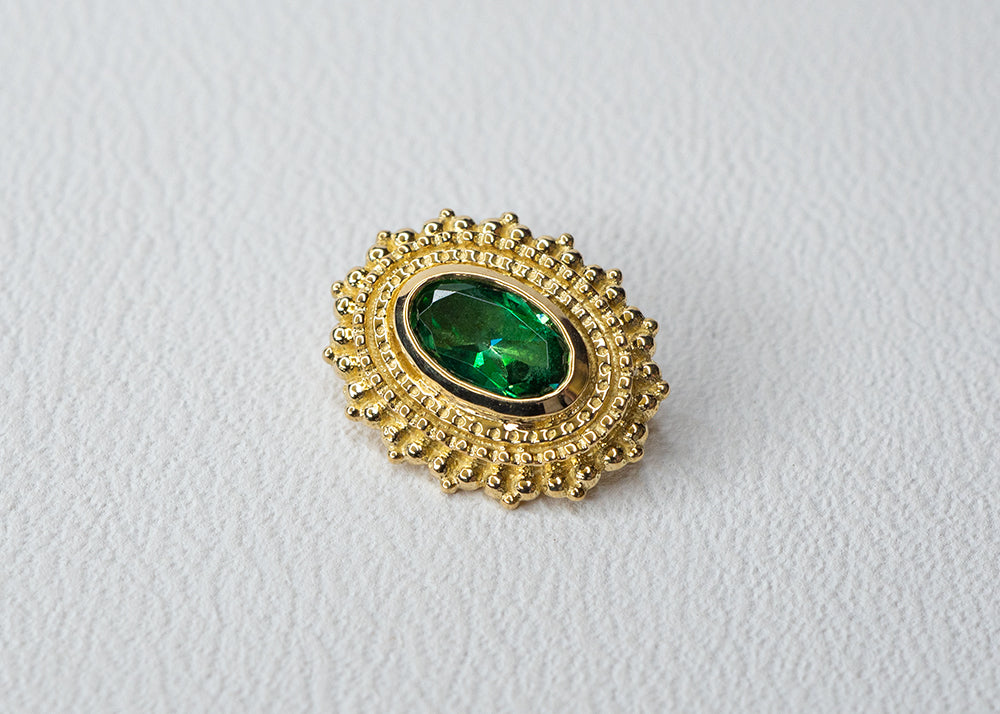BVLA - Afghan Oval - Green Tourmaline