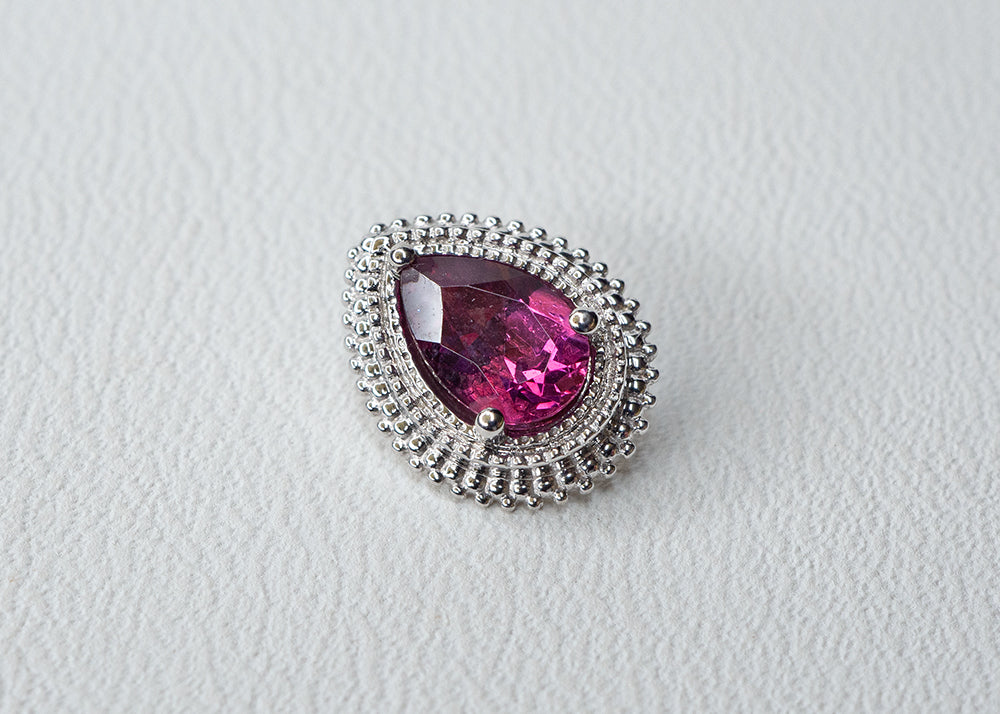 BVLA - Afghan Pear - Rhodolite