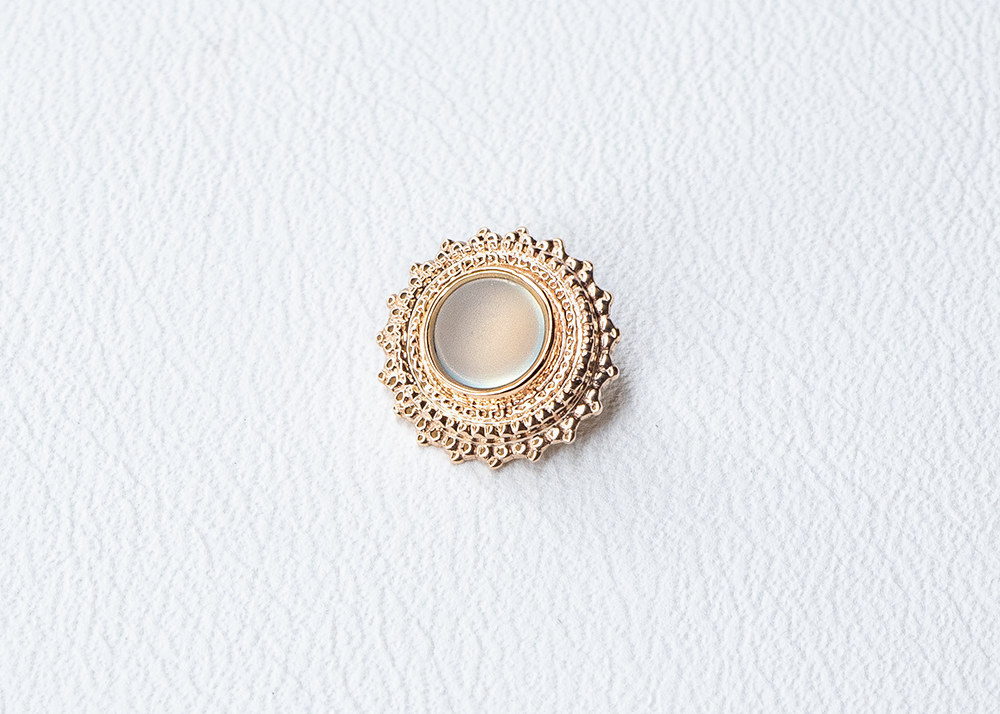 BVLA - Afghan Round - Aqua Chalcedony