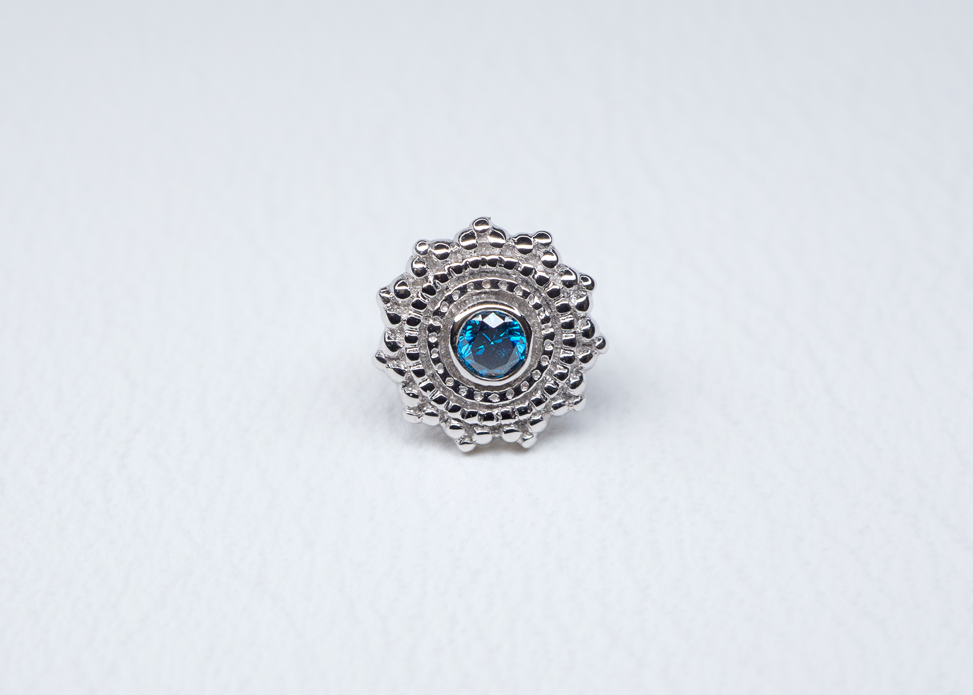 BVLA - Afghan Round - Blue Diamond