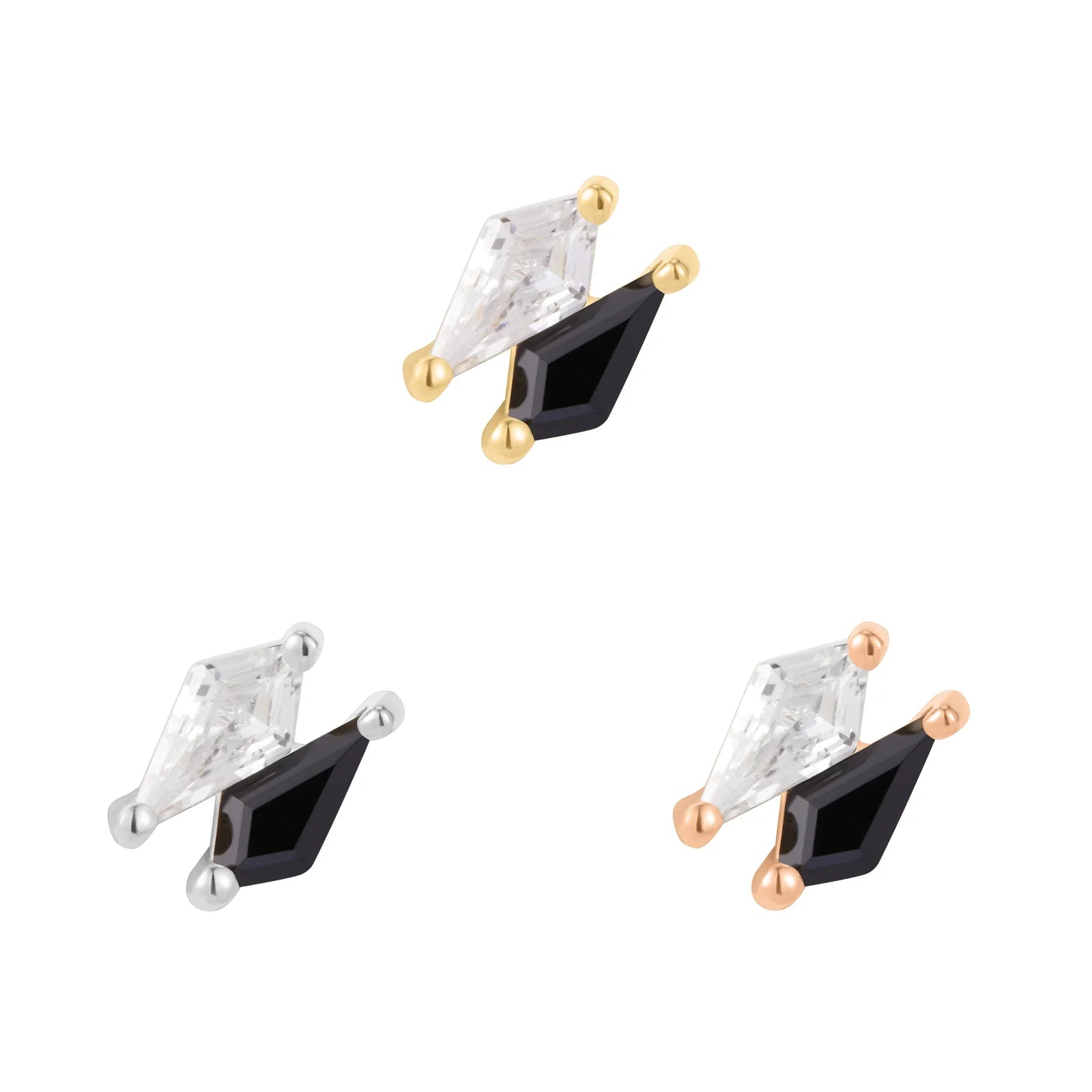 Buddha Jewelry - Align - Black Spinel + Cz