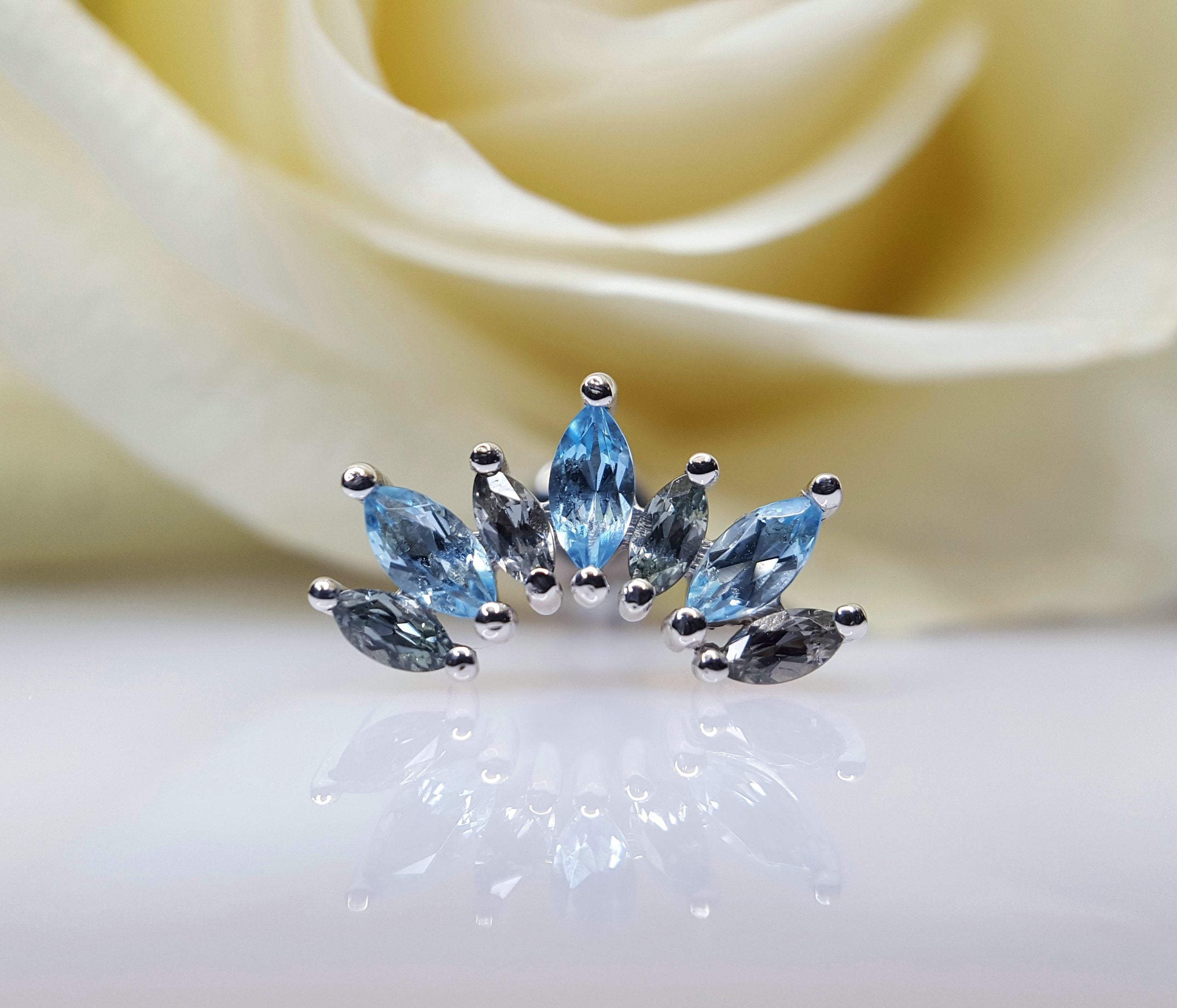 BVLA - Athena - Grey Sapphire / Swiss Blue Topaz-thumbmail-2