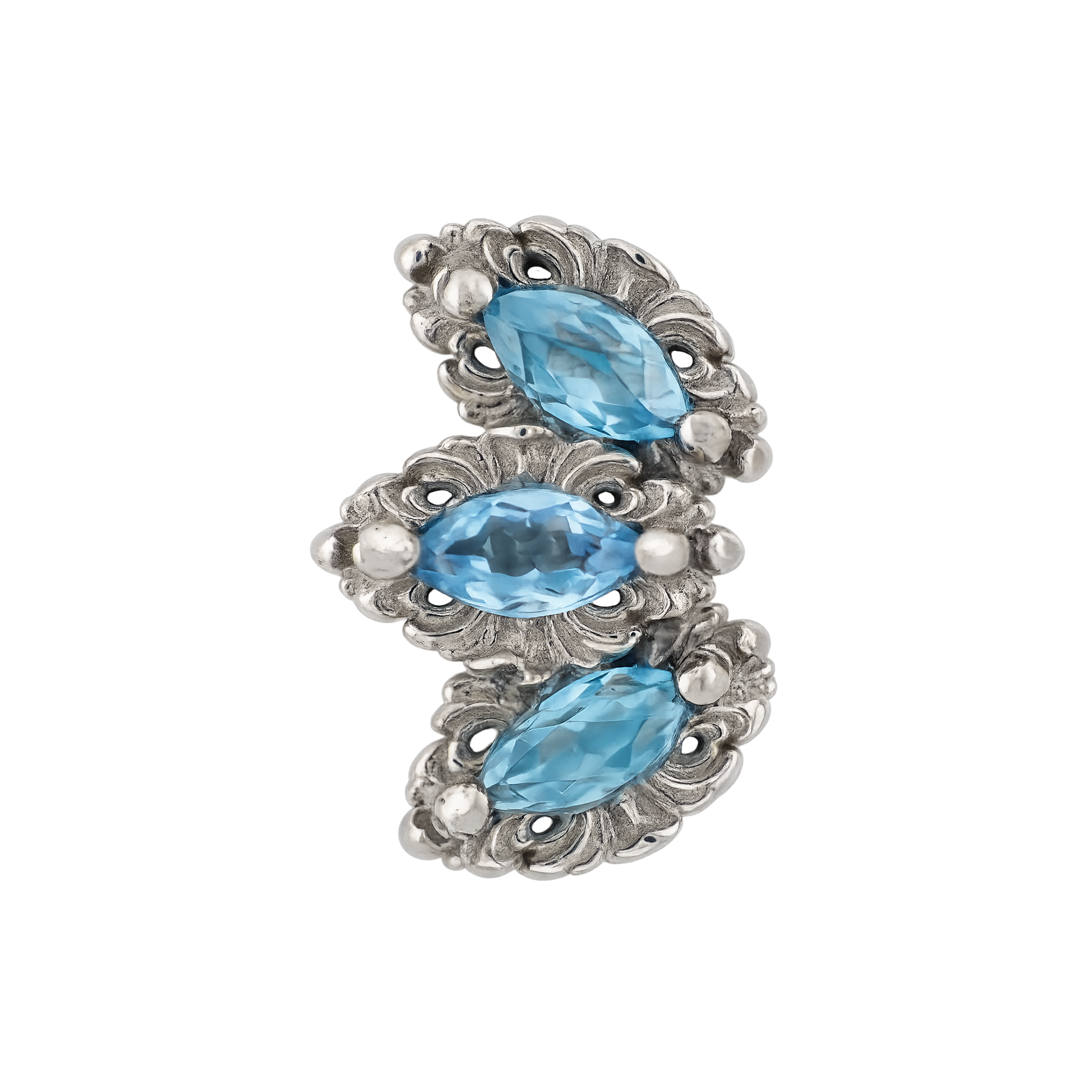 AuAdore - Baroque - Topaze Swiss Blue