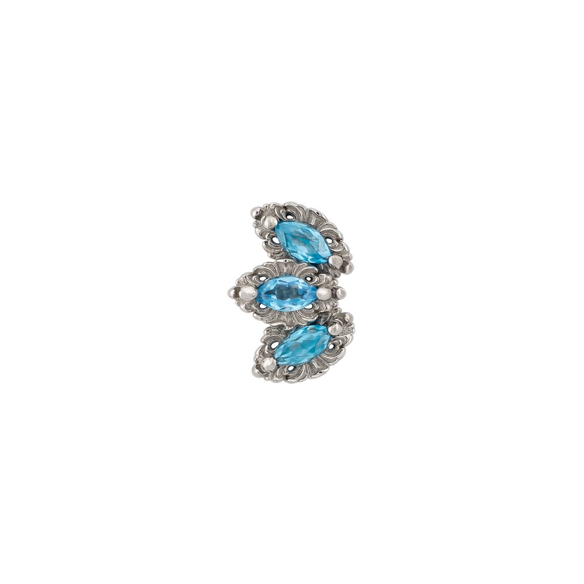 AuAdore - Baroque - Topaze Swiss Blue