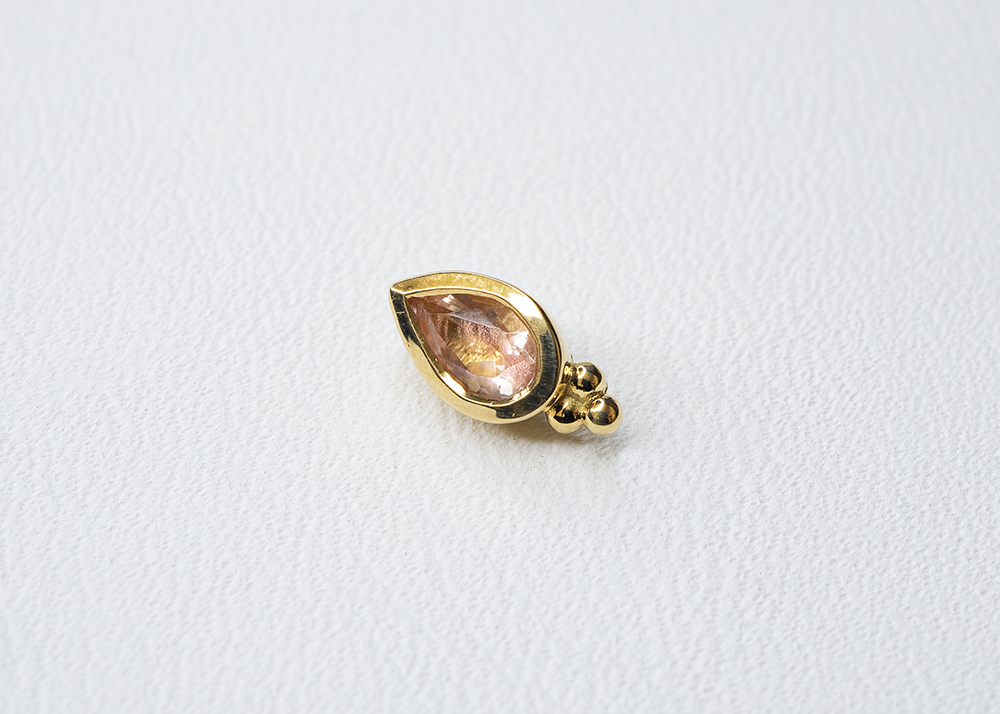 BVLA - Beaded Pear - Oregon Sunstone