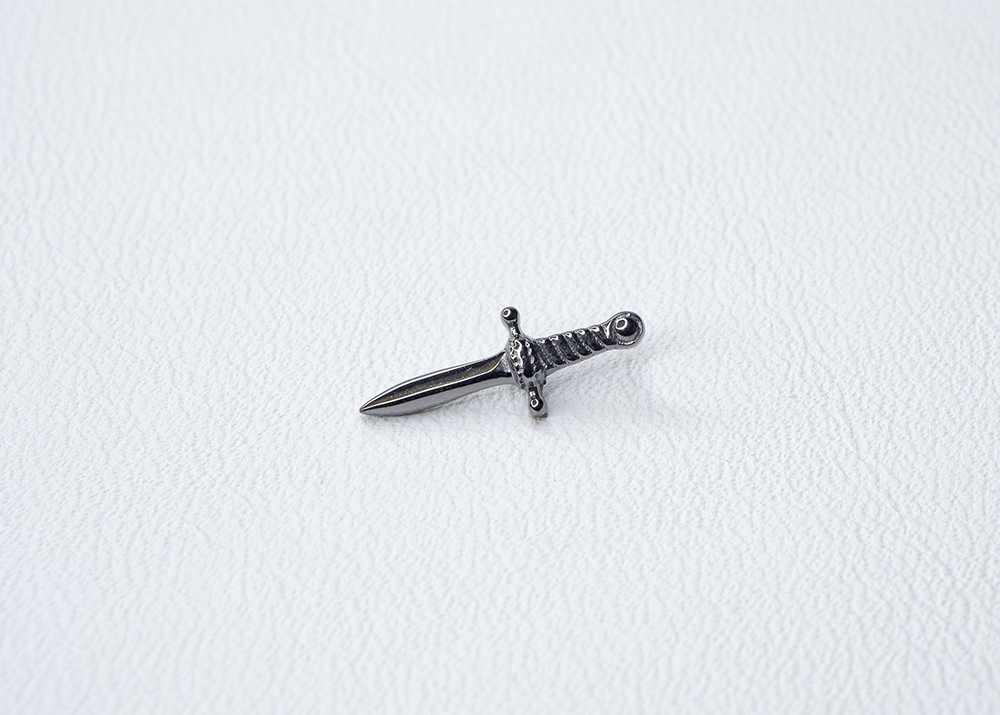 BVLA - Slasher Dagger - Rhodium noir