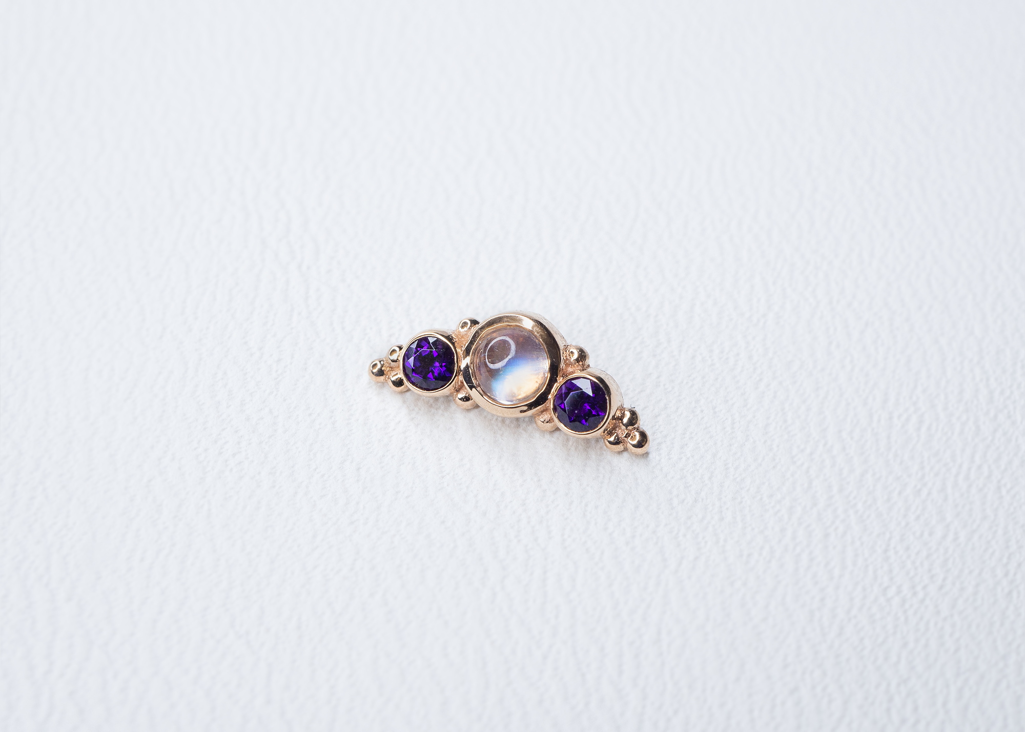 BVLA - Panaraya Graduating - Rainbow Moonstone / Amethyst