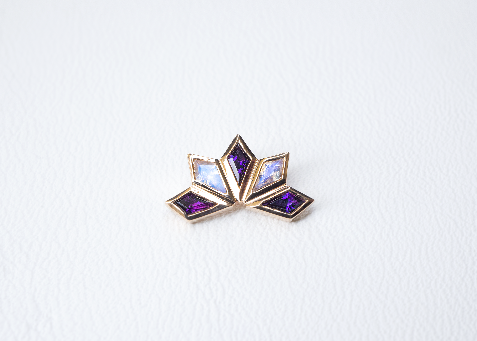 BVLA - Jezebel - Amethyst / Rainbow Moonstone