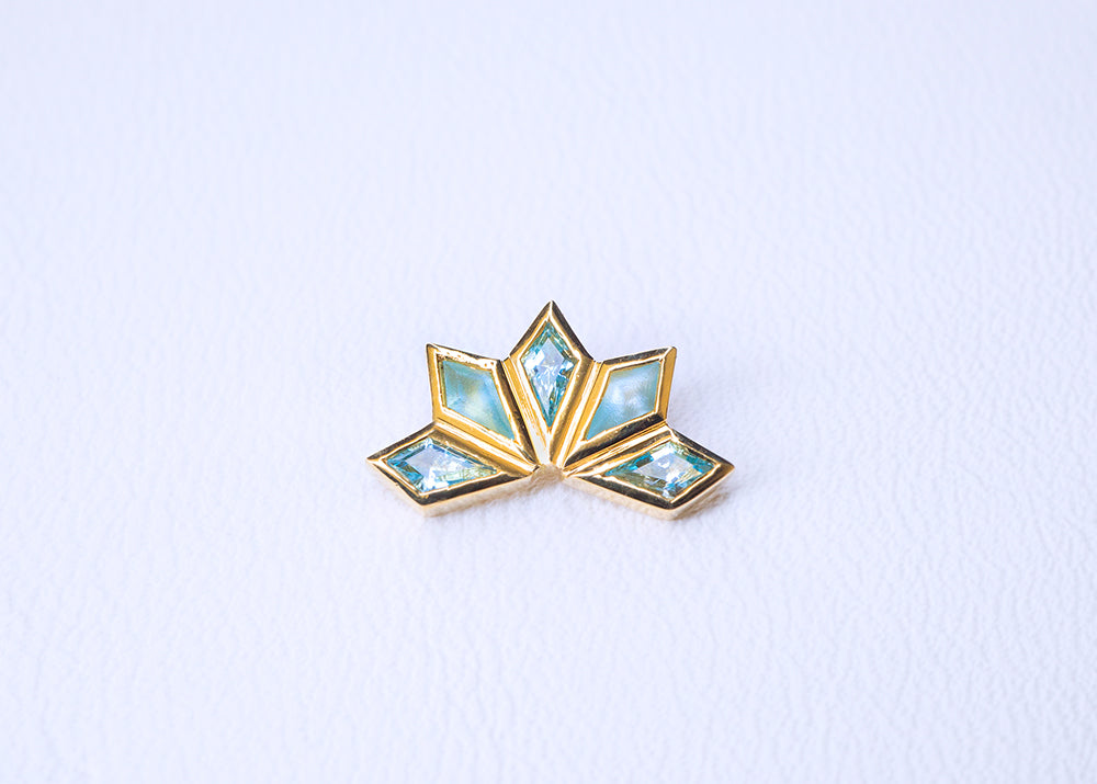 BVLA - Jezebel - Swiss Blue Topaz