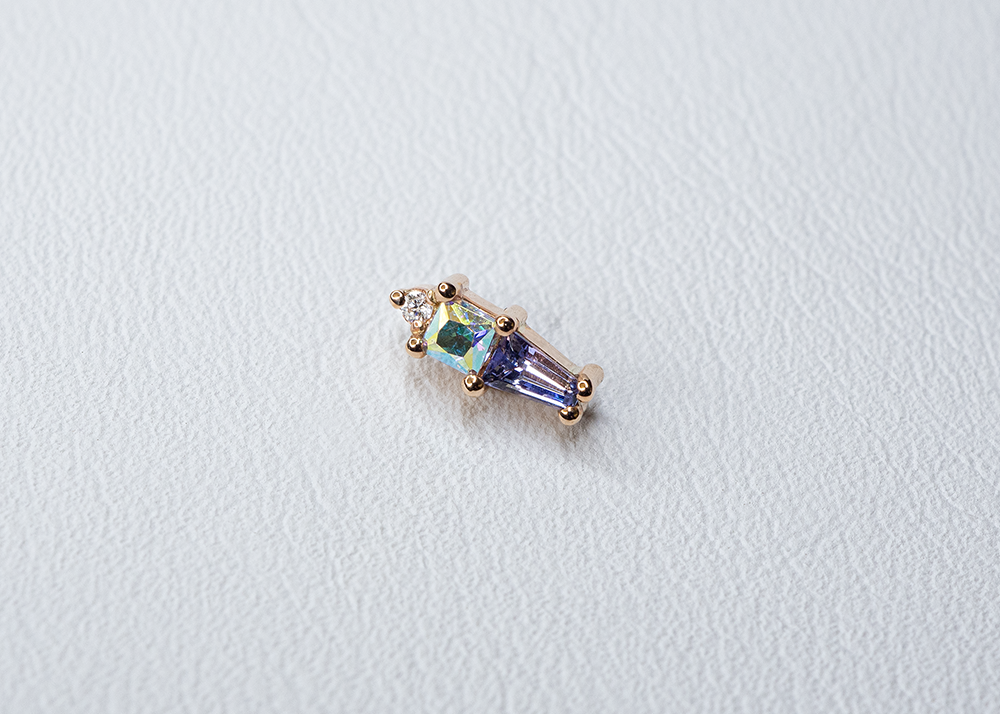 BVLA - Kappa - Diamond / Mercury Mist Topaz / Tanzanite