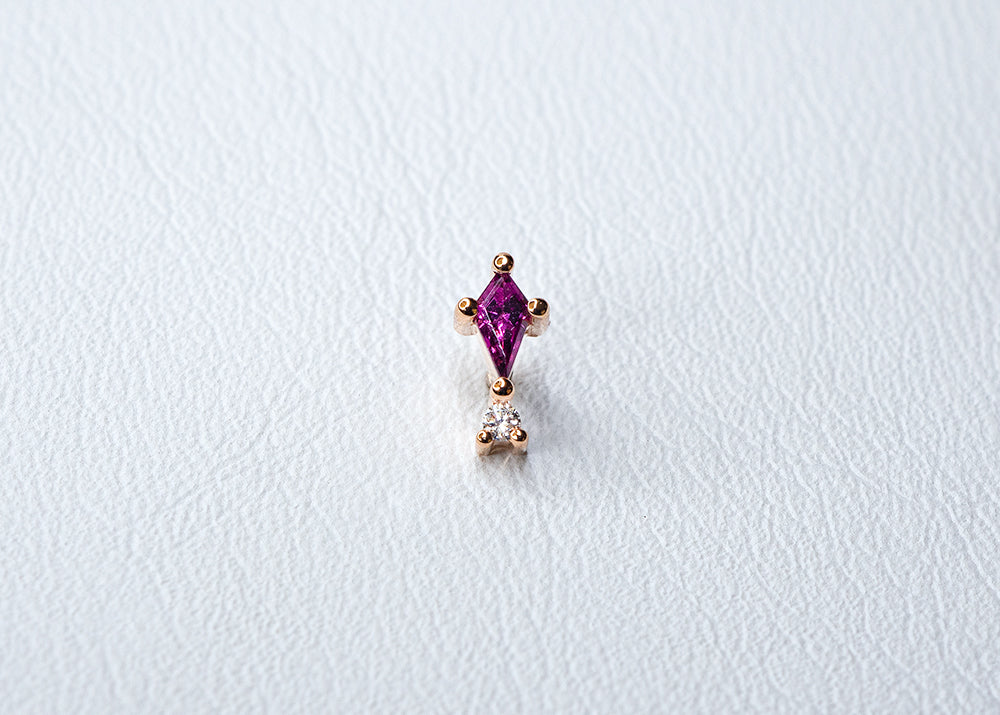BVLA - Kiss And Tell - Rhodolite / Diamond