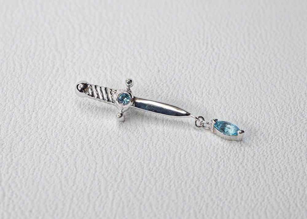 BVLA - Kiss of Death - Swiss Blue Topaz