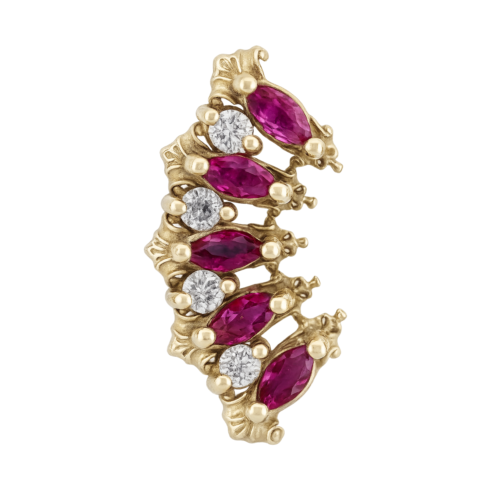AuAdore - Lady Jane - Rubis / Diamant