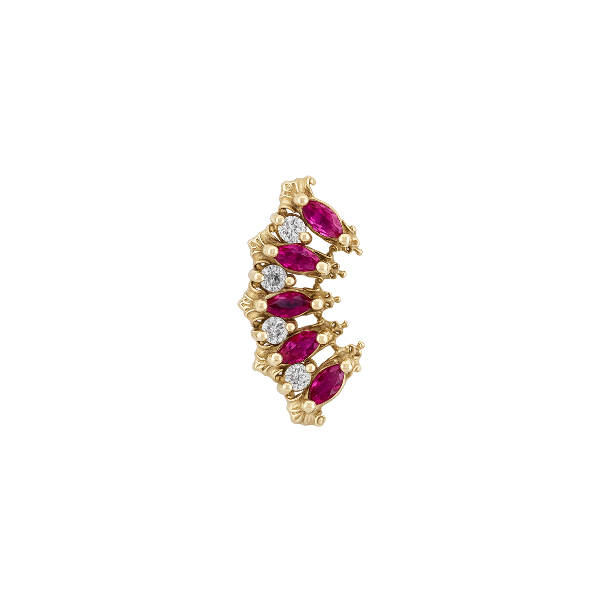 AuAdore - Lady Jane - Rubis / Diamant