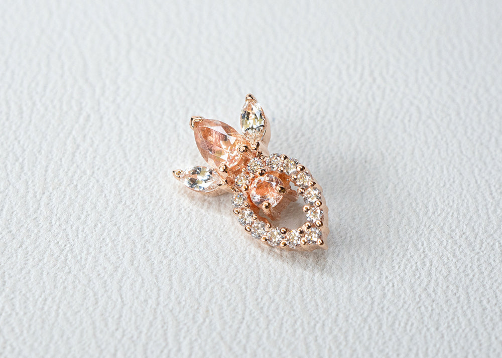 BVLA - Larissa - Oregon Sunstone / Diamond / Sapphire