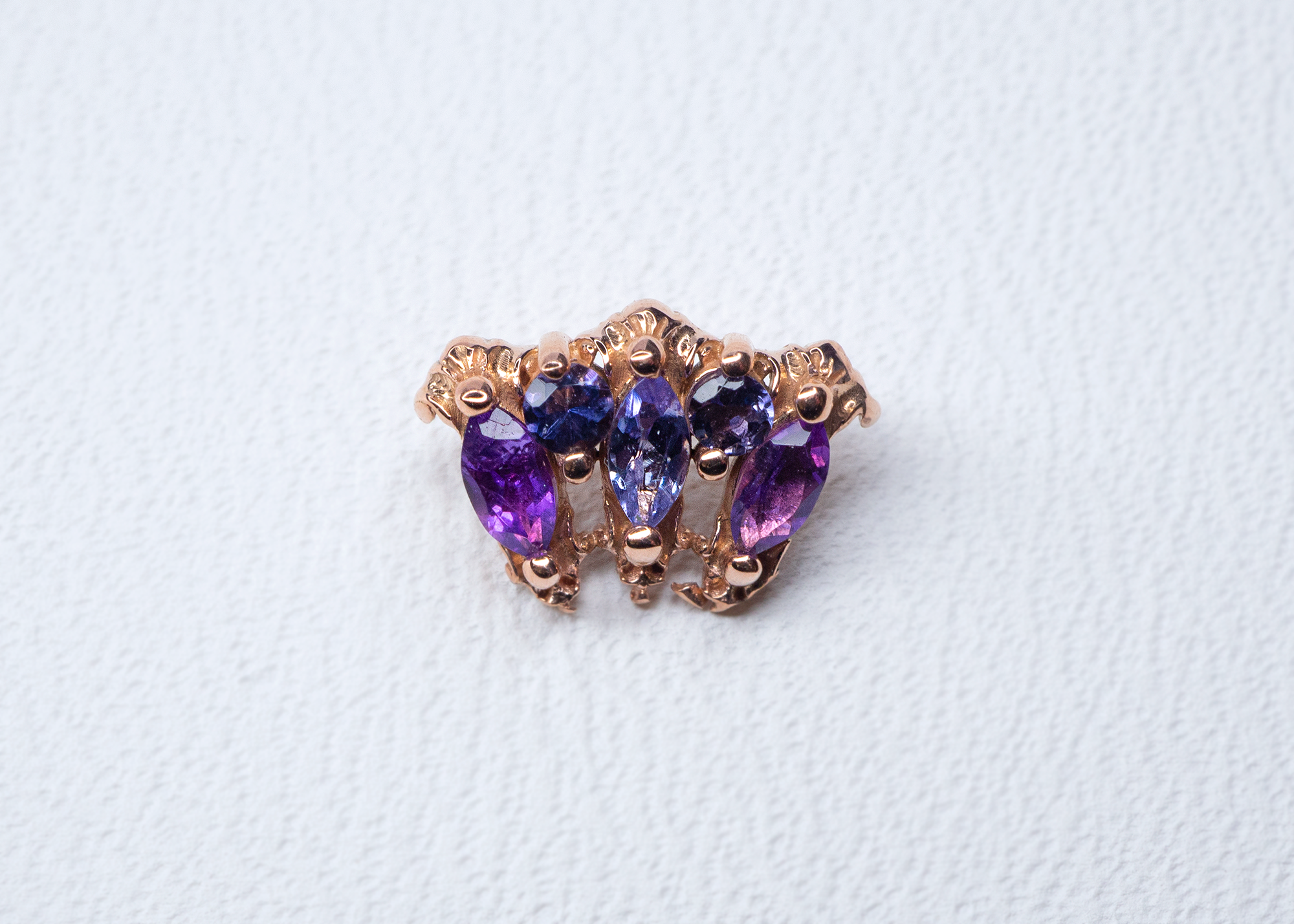 AuAdore - London Jayne - African Amethyst / Tanzanite