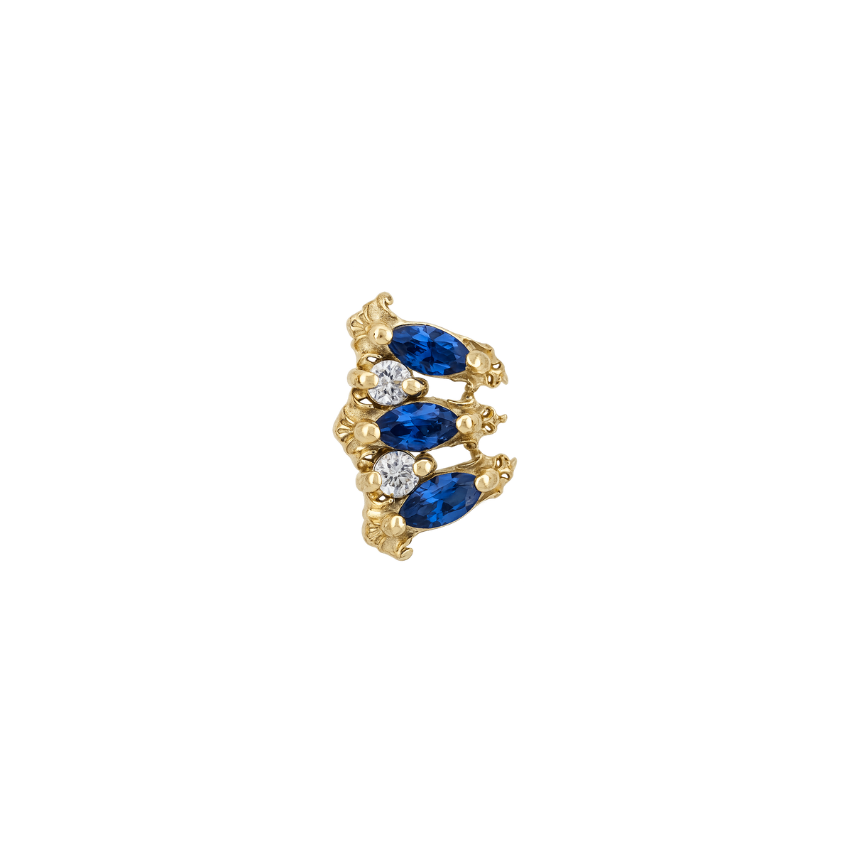 AuAdore - London Jayne - Saphir bleu / Diamant