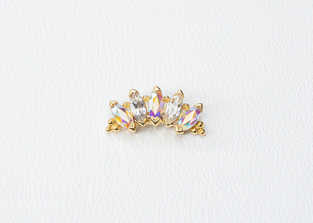 BVLA - Marquise Panaraya 5 - Mercury Mist Topaz / Sapphire